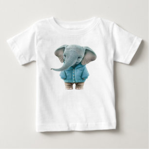 Camiseta De Bebé Elefante bebé
