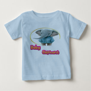 Camiseta De Bebé Elefante bebé