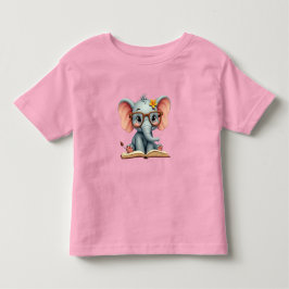Camiseta De Bebé Elefante Bebé Sabio