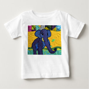 Camiseta De Bebé Elefante de bebé divertido - Quillike Design