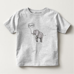 Camiseta De Bebé elefante de bebé lindo