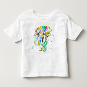 Camiseta De Bebé Elefante de pantalones inteligentes