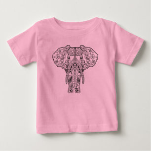 Camiseta De Bebé Elefante del estilo