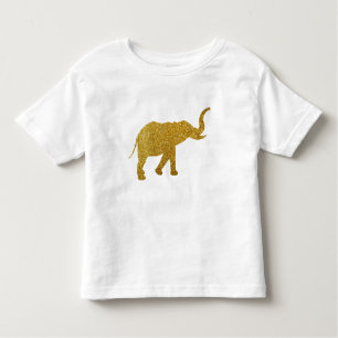 Camiseta De Bebé Elefante dorado de Trump