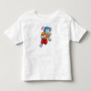 Camiseta De Bebé Elefante en los deportes de fútbol