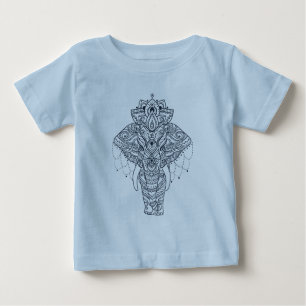 Camiseta De Bebé Elefante inspirado