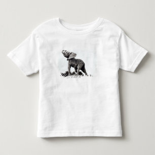 Camiseta De Bebé Elefante joven cogido en una trampa