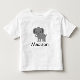 Camiseta De Bebé Elefante lindo