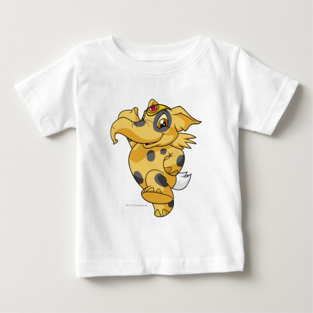 Camiseta De Bebé Elefante visto (Anverso)