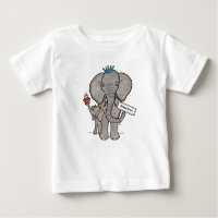 Elefante y bebé personalizados