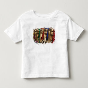 Camiseta De Bebé Elefantes Dorados