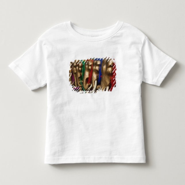 Camiseta De Bebé Elefantes Dorados (Anverso)