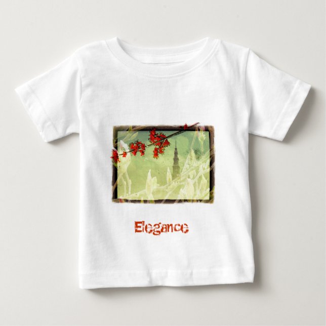 Camiseta De Bebé Elegancia (Anverso)