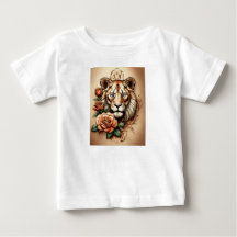 Elegancia salvaje: T-Sh inspirada en la leona y el