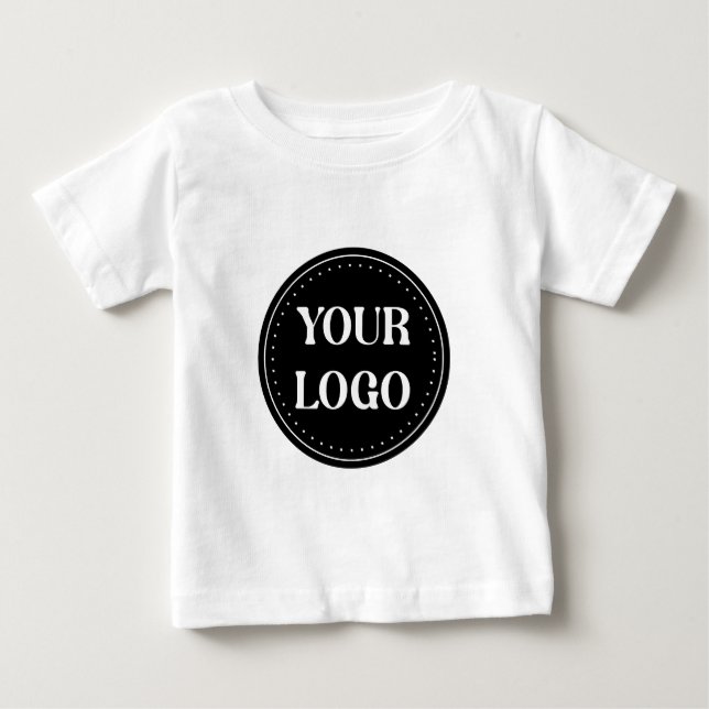 Camiseta De Bebé elegante, moderno, refinado y editable.  (Anverso)
