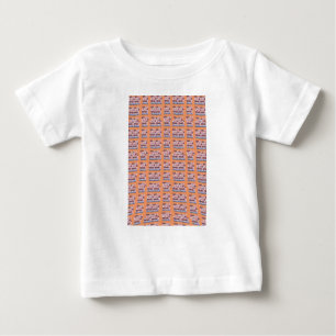 Camiseta De Bebé Elegante y único arte con estampado cardíaco para