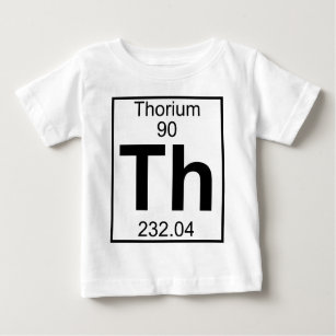 Camiseta De Bebé Elemento 090 - Th - torio (lleno)