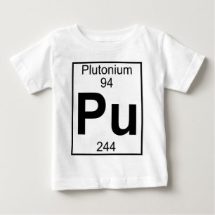 Camiseta De Bebé Elemento 094 - PU - Plutonio (lleno)