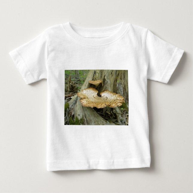 Camiseta De Bebé Elementos de coordenadas de hongos de estampado pa (Anverso)