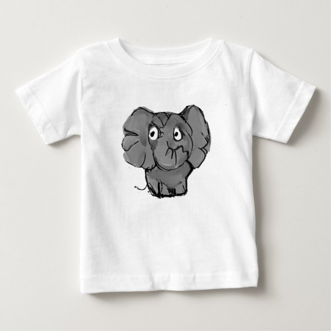 Camiseta De Bebé Elephant (Anverso)