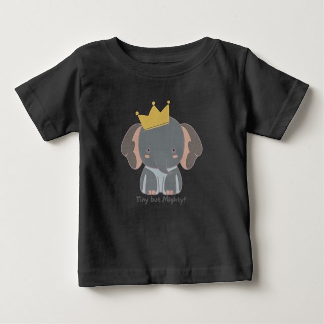 Camiseta De Bebé Elephant (Anverso)