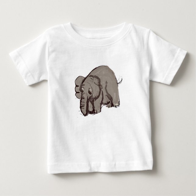 Camiseta De Bebé Elephant (Anverso)