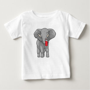 Camiseta De Bebé Elephant Beber mug