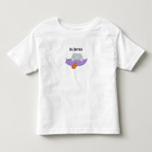 Camiseta De Bebé Elephant Boys Big Brother