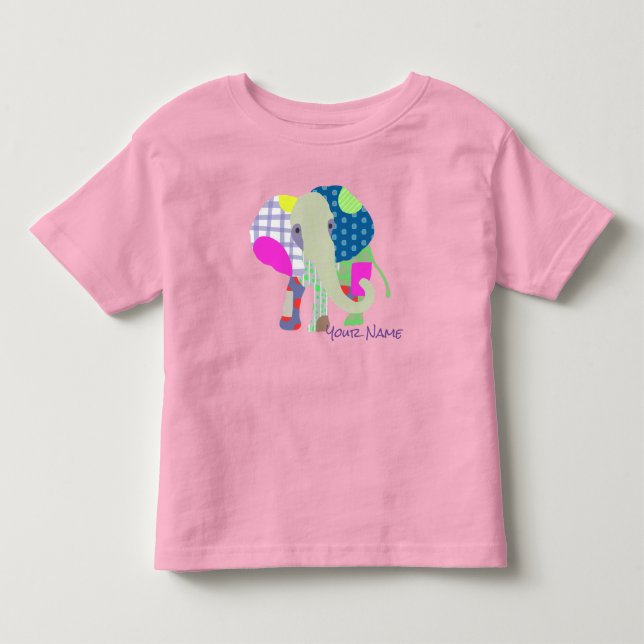 Camiseta De Bebé elephant T-shirt  (Anverso)