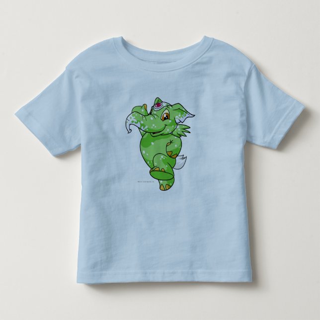 Camiseta De Bebé Elephante moteó (Anverso)