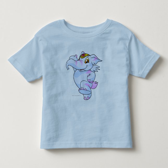 Camiseta De Bebé Elephante rayó (Anverso)