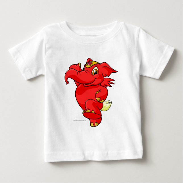 Camiseta De Bebé Elephante Red (Anverso)