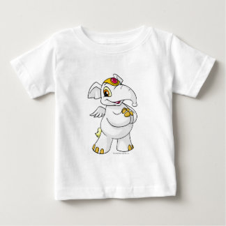 Camiseta De Bebé Elephante White