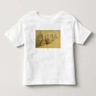 Camiseta De Bebé Elevación delantera del gran templo de Aboo Simbe
