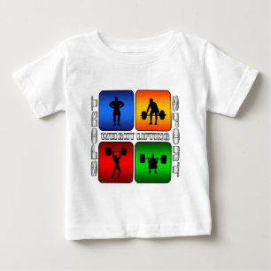 Camiseta De Bebé Elevación espectacular del peso