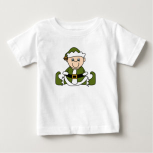 Camiseta De Bebé Elf Navidades de bebé blancos