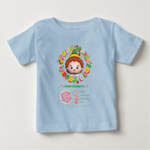 Camiseta De Bebé Elf the Movie Cuatro grupos principales de alime