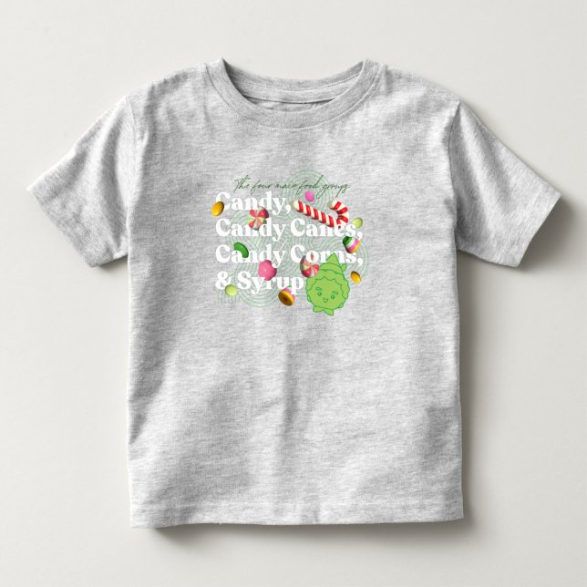 Camiseta De Bebé Elf the Movie | Los Cuatro Grupos Principales De A (Anverso)