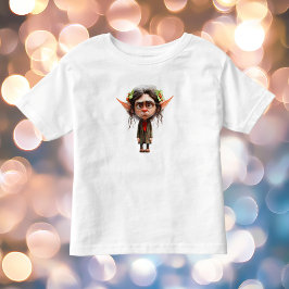 Camiseta de bebé Elfo de Navidad Señora de los Gat