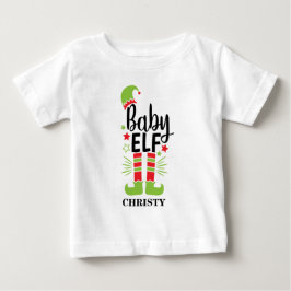 Camiseta De Bebé Elfo del bebé personalizado