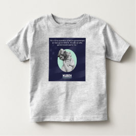 Camiseta De Bebé Elizabeth Warren - para quién el gobierno trabaja