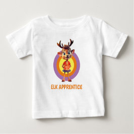 Camiseta De Bebé Elk Apprentice Chica