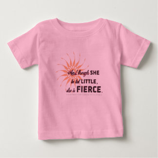 Camiseta De Bebé Ella Es Fierce - Burst