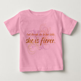 Camiseta De Bebé Ella es Fierce Swirl