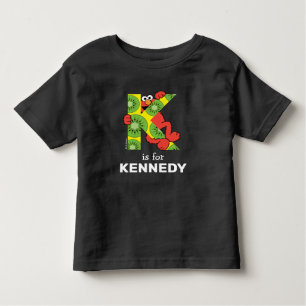 Camiseta De Bebé Elmo Alphabet K Kiwi