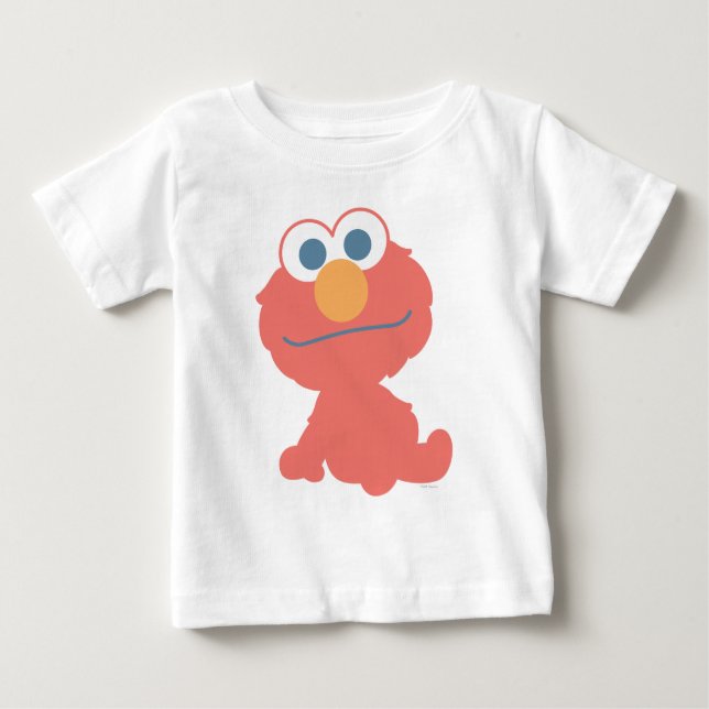 Camiseta De Bebé Elmo Baby Sitting (Anverso)