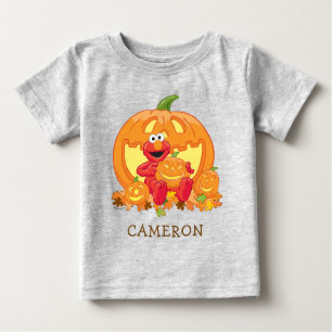 Camiseta De Bebé Elmo   Calabazas de Halloween