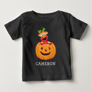 Camiseta De Bebé Elmo Jack-O-Lantern de Halloween
