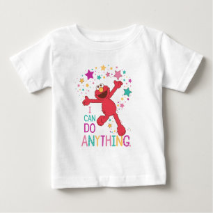 Camiseta De Bebé Elmo Puedo Hacer Cualquier Cosa