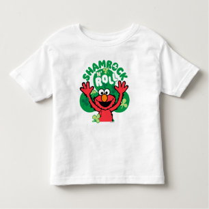 Camiseta De Bebé Elmo   Shamrock 'N' Roll